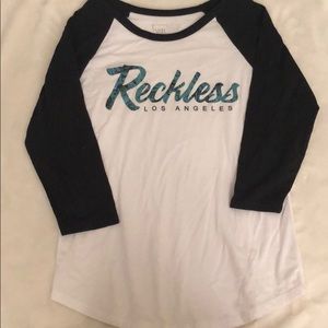 Reckless 3/4 sleeve
